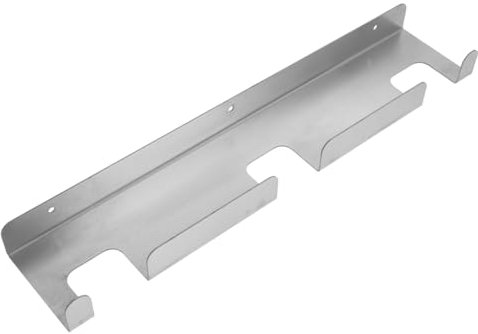 POPETPOP Stainless Steel Pizza Peel Wall Mounted Storage for Pizza Tools Punch Installation for Home Commercial Kitchens Silver Finish
