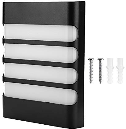 Lumo da parete Afferato Waterproof 18W Lampada a parete da 18 W moderna lega di alluminio IP55 Impossibile luce bianca calda morbida per corridoio balcone Giardino del portico