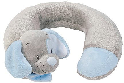 Nattou Baby Nackenkissen, Jungen, ab 3 Monate - Toby der Hund