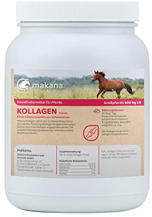 Makana Idrolizzato collagene per Cavalli, Barattolo da 1 kg