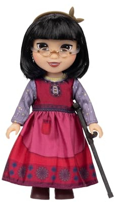 Disney Wish - Poupée Dahlia - 15cm - Licence Officielle - Jouet Articulée A Emporter Partout - Cheveux Longs Coiffables - Cadeau Parfait pour Fans de Disney - Dès 3 Ans
