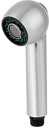 VOBOR Kitchen Tap Spray Head, Universal G1/2'' Faucet Head with Pull Out Sprayer, 2 Function Bathroom Sink Faucet for Sink, Silver