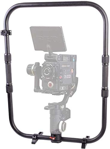 DF DIGITALFOTO Gimbal Ring, Universal Hand-Ring-Griff | Kompatibel mit ZHIYUN Crane 3S Handheld Stabilizer, DJI Ronin S Gimbal usw.