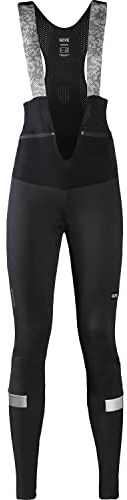 GORE WEAR Ability Cuissard Thermo+ à bretelles pour Femmes, GORE-TEX INFINIUM, 38, Noir