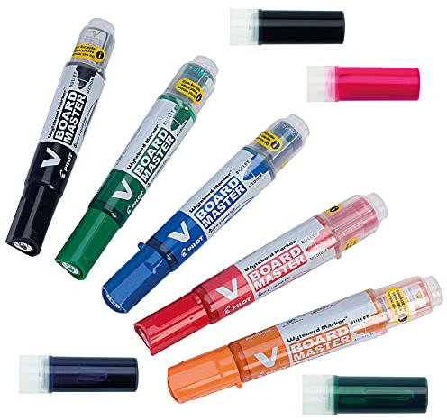 Pilot V Board Marker Master Class Pack 30 Stifte, 20 Nachfüllpackungen
