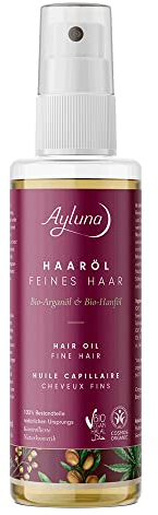 Ayluna Naturkosmetik Haaröl Feines Haar mit Bio-Arganöl, 100 ml