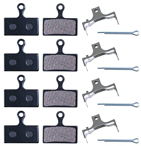 ciciment 4 Pair Bicycle Disc Brake Replacement Pads Compatible with Shimano M615,M666,M675,M785,M960,M985, M988