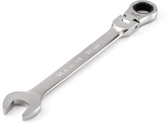TEKTON 18 mm Flex Head 12-Point Ratcheting Combination Wrench | WRC26418