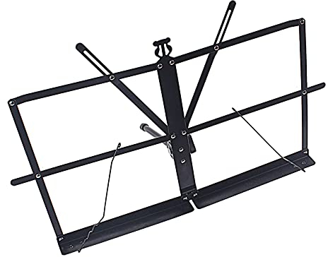 YIWENG Tischnotenständer Metaller Noten Halter Faltender Faltbarer,Faltbarer Noten Halter
