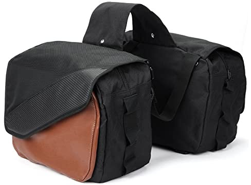 HIMNIL Gepäckträger-Modifikationsteile Satteltasche Motorrad wasserdichte Packtaschen Box Seite Werkzeugtasche Tasche PU Roller Für BWS 125