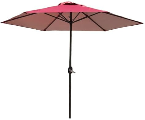 GTGXZX Gartenschirm Sonnenschirm Terrassenschirm Terrassenschirm Überdachung Regenschirm Outdoor-Schirme Für Markttisch Ohne Sockel Marktschirm Sonnenschirme im Freien(Rood)