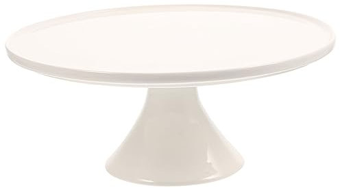 COLLBATH Vassoio Per Torta in Ceramica Espositore Per Dolci Alzata Per Cupcake Per Compleanni E Feste Design Semplice E Sicuro