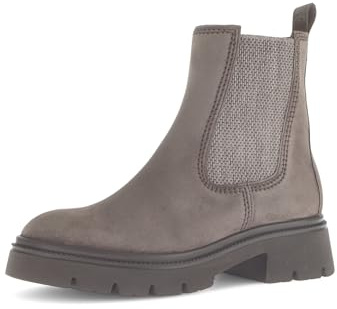 Gabor dam Chelsea boots, stövletter, ankelstövlar, utbytbar fotbädd, bästa passform, Mohair 10, 43 EU