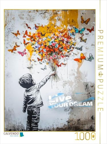 Puzzle · EIN Motiv aus dem Kalender Wenn Mauern sprechen könnten | Lebe Deinen Traum · 1000 Teile · Lege-Größe 64 × 48 cm · CALVENDO Puzzle
