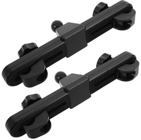 ROMISBABA 2pcs Car Fan Mounting Bracket Suction Cup Bracket for Car Seat Back Hook Cooling Fan Mounting Kit Suction Cup Mount