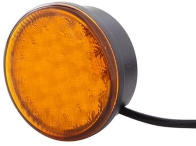 HELLA 2XD 959 011-021 LED-Luz de aviso - Multi F 83mm - 12/24V - amarillo - redondo - Montaje