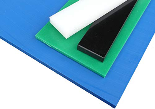 Platte aus PE-HD, 1000 x 495 x 5 mm schwarz Zuschnitt PE alt-intech®