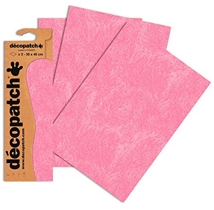 Décopatch C667O 3 Blatt DécopatchPapier N.667 30x40 cm