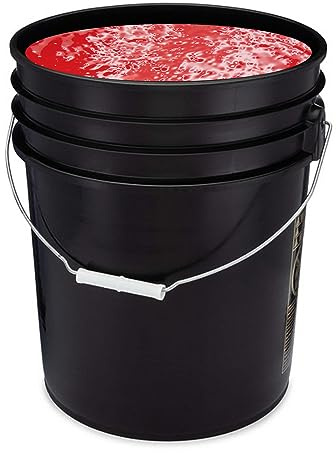 Handy Art UV Neon Event Paint in Bucket, 5-Gallon, Red