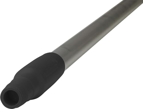 Vikan - Hygiene - Stiel - Mit Gewinde - Aluminium - Schwarz - 130cm