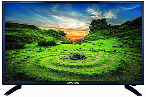 MAJESTIC TVD-232/S2 Monitor PC 32 pulgadas TV LED HD READY digital terrestre DVB-T/T2 Sintonizador satélite DVB-S/S2 - Grabación y reproducción de USB HDMI PVR SLOT CI+ interfaz PC VGA