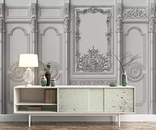 Tapete 3D Wandbild Weißes Leder Aus Geschnitztem Stoff Fototapete 3D Effekt Vliestapete Wohnzimmer Wanddeko