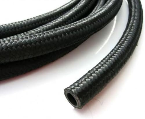 (1 mètre) Tuyau de Carburant Ø3 mm / Ø7 mm - Durite Tressée de retour d'injecteur Essence et Gasoil DIN 73379 TYPE B