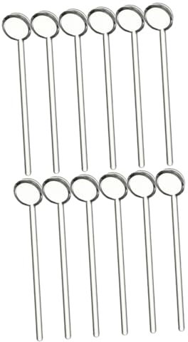 JECOMPRIS 12stücke Teiliges Hochborosilikat- Espresso- Mini-kaffeelöffel Für Zuhause Party Und Desserts Spülmaschinenfest Und Langlebig Für Kaffee Tee Und Milch