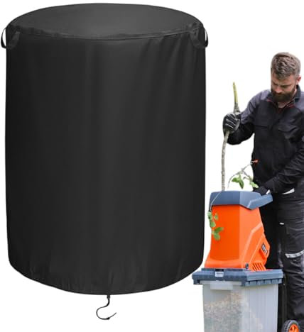 xowwyue Chipper Bag,Oxford Wood Chipper Shredder Cover - Waterproof Woodchipper Protection Dustproof Powertool Accessories for Garden Equipment, Lawn & Yard