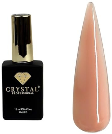 Base Coat UV Gel 12 ml | Base para uñas con efecto de color y alta opacidad | Color camuflaje Basecoat - Cobertura natural y textura autoalisante | Esmalte de uñas UV | Beige Oscuro 026