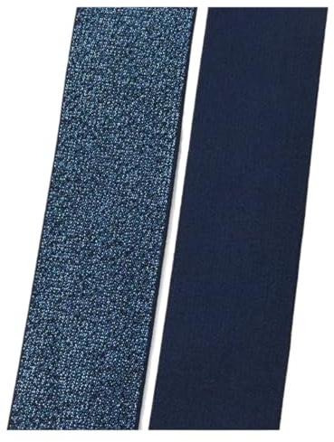 Cinta Elástica De 2/4 Metros, 25/30/40/50mm, Cinta Elástica For Coser Pantalones, Correas, Ropa, Zapatos, Accesorios DIY, Cinta De Goma(RoyalBlue,2Meters,50mm)