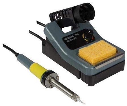 Velleman VTSS7U Station de soudage réglable, grade 1 à 12, hauteur 15,5 cm, largeur 9,6 cm, longueur 15 cm, 48 W