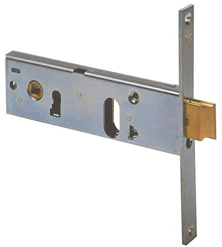 Serratura meccanica CISA art. 4415170 entrata 70 frontale 20 da infilare a cilindro per fasce H 44 MM scrocco con catenaccio incorporato