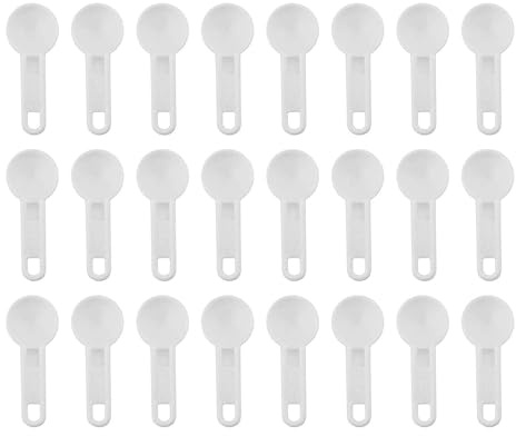Cornucopia Brands Bulk Pack of Teaspoon Measuring Spoons (24-Pack); 5 ml / 5 cc Scoops Which Fit Inside a Spice Bottle