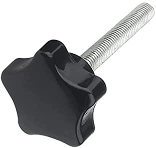 ORANXIN Étoile Vis à Oreilles - Bouton Poignée M6 M8 M10 - Diamètre de la Tête 38mm - Serrage Plastique