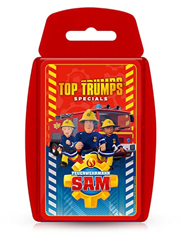 Top Trumps - Feuerwehrmann Sam - Kartenspiel - für Kinder ab 5 Jahren - Deutsch