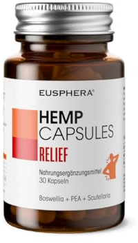 EUSPHERA - EU4DOL Plus - 30 Kapseln - Kapseln für die Kniegelenke mit Boswellia Serrata, für Gelenke und Knochen - Tabletten für die Gelenke - Lindert Gelenkschmerzen - Vegan