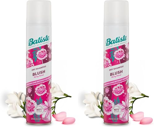 Batiste Trockenshampoo, Blush, 200 ml (Packung mit 2)
