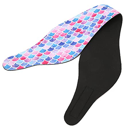 KIMISS Fascia da Nuoto Impermeabile, Morbida e Confortevole Fascia Elastica da Nuoto Fascia Antiscivolo per Adulti Fascia da Nuoto Resistente per Bambini Adulti