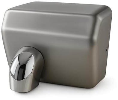 Générique Sèche-Mains Automatique à Bec 2500W - 10-12s - Capteur Infrarouge - Fixation Murale - Professionnel