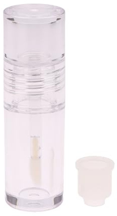4ML klare Mini-Lip Gloss Tube Leere Lippen Balsam behälter mit Deckel für Lippenstift proben