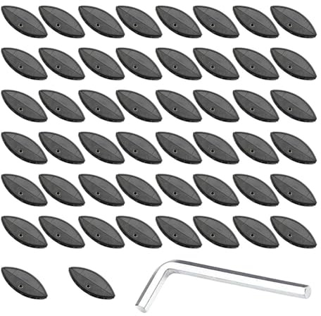 Geieold 50Pcs P15 Plywood Fastener Biscuit Joiner Tenons Tool Woodworking -Connector Disassembly and Assembly Part