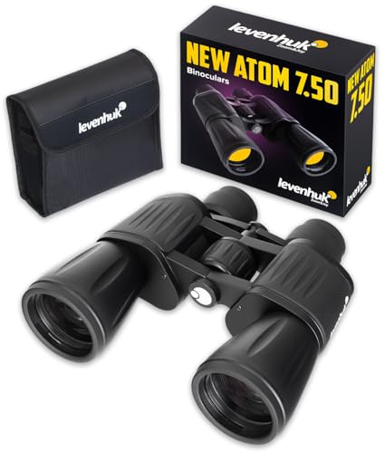 Levenhuk New Atom 7x50 Kikare för Vuxna, Professionell och Kraftfull