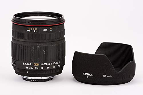Sigma Objectif 18-200 mm F3,5-6,3 DC motorisé - Monture Nikon