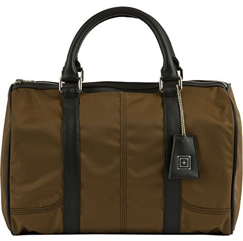 56210 FF SARAH SATCHEL 110: MILITARY BROWN