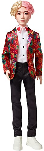 Mattel - BTS V Idol Bambola Giocattolo Collezionabile per Bambini 6 + Anni, 28 cm, GKC89