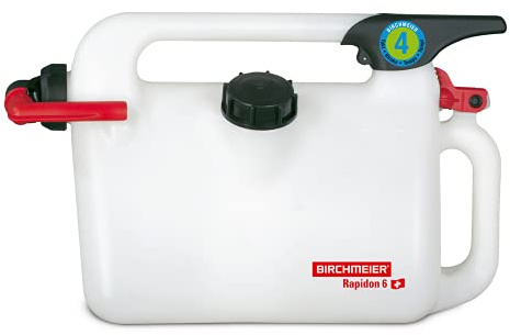 Birchmeier Jerrycan Rapidon - 6 litres en Essence, Diesel - Transparent - Plastique