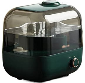 Humidificador de Hogar 5L Humidificador de gran capacidad Inicio Humidificador Mute Top Llenaje de aceite Difusor de aceite sin agua Apagado automático del humidificador con la boquilla de rotación aj
