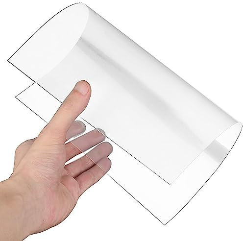 FENGSHOUU Polycarbonat Dachplatte,Transparent Acryl-Dachplatte,Gewächshaus Platten mit hoher Formbarkeit,Regensichere Isolierung Kunststoffplatte,Für Dächer,Carports,Vordächer,Balkon (1.56x15m)