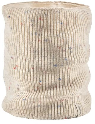 Sterntaler Schlauchschal aus Strick mit Effektgarn Multicolor Mädchen - gestrickter Schal Baby - Baby und Kinder Loop, gefüttert mit Microfleece - beige, 0